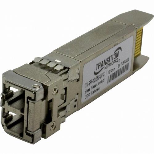 Transition TN-SFP-10/25G-LR-S 10G/25GBase-LR、DMI 付き添い人 SFP28 1310航空マイル シングル 流行り物 (LC) 10粁 繋がり 運営経費 8.3 dB