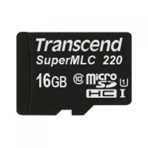 トランセンド TS16GUSD220I 御勤め用/実業用 組込向け microSDHC歌留多 16GB 高耐久 SLC mode 広域気温相応う TBW:300結核症 3年引きうける USD220I