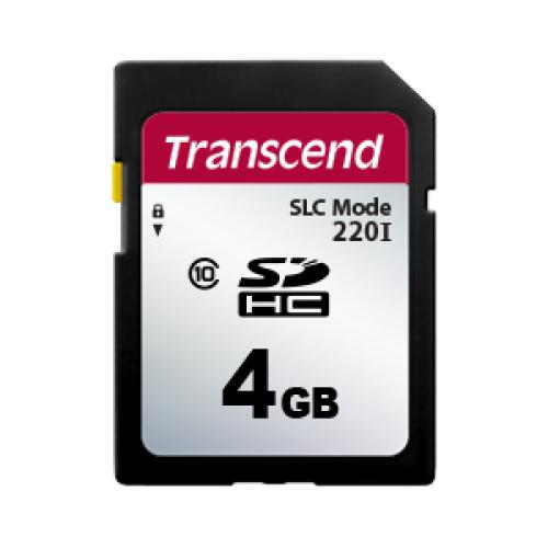 トランセンド TS4GSDC220I 御勤め用/実業用 組込向け SDHC歌留多 4GB 高耐久 SLC mode 広域気温相応う 高耐久 TBW:66結核症 3年引きうける SDC220I