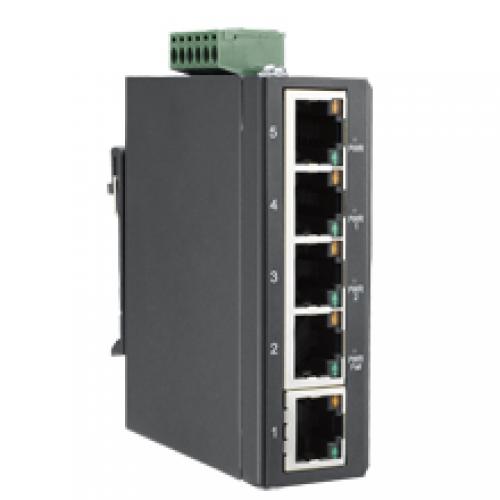 アドバンテック EKI-2525LI-AE 産業用コミュニケーションEKI 【高さ8cm】5ポート 10/100Mbps スリムタイプ アンマネージド・イーサネット・スイッチ 広動作温度範囲対応｜ISダイレクト店