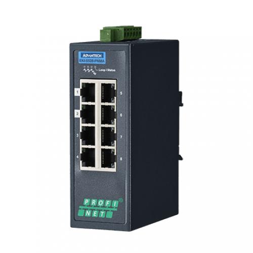 アドバンテック EKI-5528-PNMA-AE 実業用連絡EKI 8-port Entry Level Managed Switch with PROFINET MRP Master