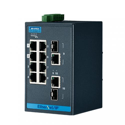 アドバンテック EKI-5629CI-EI-AE 実業用連絡EKI ETHERNET DEVICE 8FE + 2G Ind. Switch with EtherNet/IP W/T.