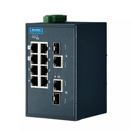 アドバンテック EKI-5629CI-MB-AE 実業用連絡EKI ETHERNET DEVICE 8FE + 2G Ind. Switch with Modbus TCP/IP W/T.