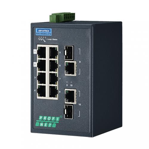 アドバンテック EKI-5629CI-PN-AE 実業用連絡EKI ETHERNET DEVICE 8FE + 2G Ind. Switch with PROFINET W/T.
