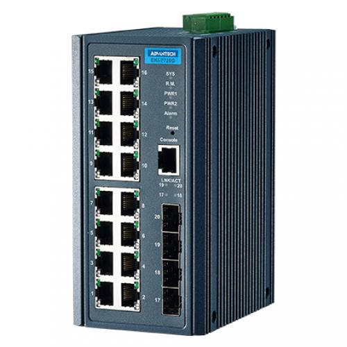 アドバンテック EKI-7720G-4F-AE 製作用交通EKI ETHERNET DEVICE 16G + 4SFP Port Managed Ethernet Switch