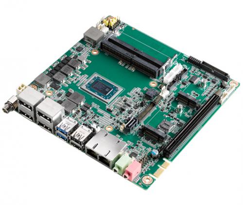 アドバンテック AIMB-228VG2-03A1E AIMB 産業用マザーボード 組込み向けAMD Ryzen V1202B mini-ITX: 4 DP 2×USB 3.1 4×USB2.0 6COM 12-24V DC入力