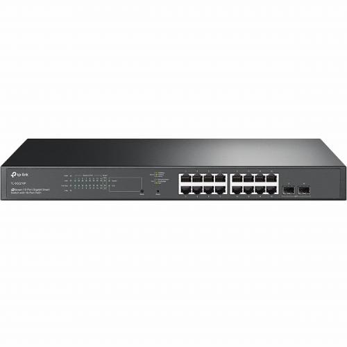 TP-LINK TL-SG2218P(UN) JetStream 18ポートギガビット 事務机いの一番 スイッチングこしき（16 PoE+界面積み上げる）