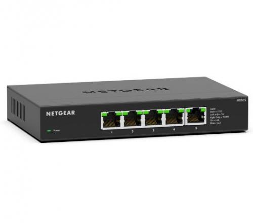 NETGEAR MS305-100JPS SOHO/身寄り向け 1G/2.5Gマルチギガ5ポートアンマネージスイッチ