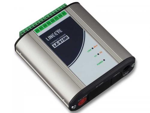 LINEEYE LE-918R パウダーコンパクトロガー（アナログインプット8点）