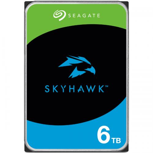 Seagate ST6000VX009 Seagate SkyHawk 3.5 6TB 内蔵HDD (CMR) メーカー3年保証 256MB ネットワーク監視カメラ ビデオレコーダー用ST6000VX009
