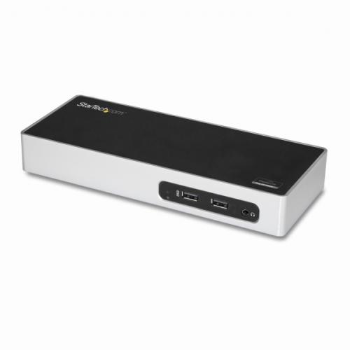 StarTech.com DK30ADD USB3.0繋ぎ合わせる万覚え帳パソコンマイコン用ドッキングステーションデュアルモニタ相応う(USB-HDMI/USB-DVI/VGA)USB3.0ドックポートリプリケータ