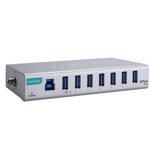 MOXA UPort 207A/JP 7界面汎用USB 3.2こしき