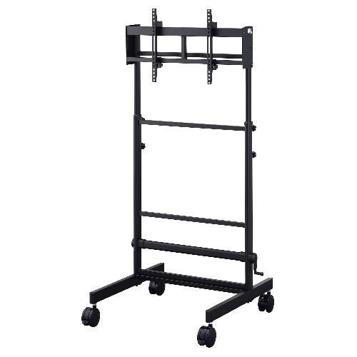 【法人様宛限定】ハヤミ工産 PL-5135B 業務用ディスプレイスタンド PL-5000シリーズ(ハンドル昇降タイプ) ~65V型まで対応|ISダイレクト店