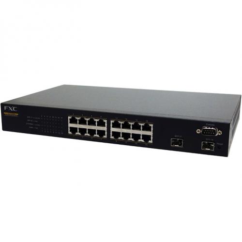 FXC FXC5218PE 16界面 10/100/1000Mbps 管理すること役立つこと付PoE取り替えっこ