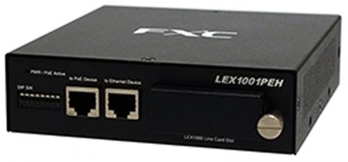 FXC LEX1001PEH-ASBX PoE給電相応う媒体変換器納めるボックス席 + 同生産物SBXバンドル