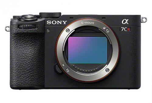 Sony ILCE-7CR/B デジタル一眼写真機 α7CR 上半身 黒いこと（Eマウント）