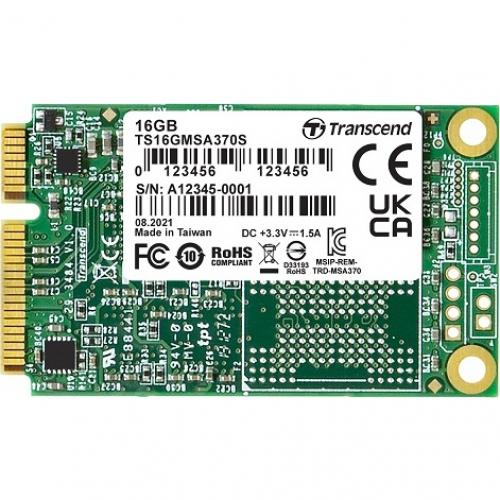 Transcend TS16GMSA370S 内蔵SSD 370S SATA-III 6Gb/s mSATA 16GB