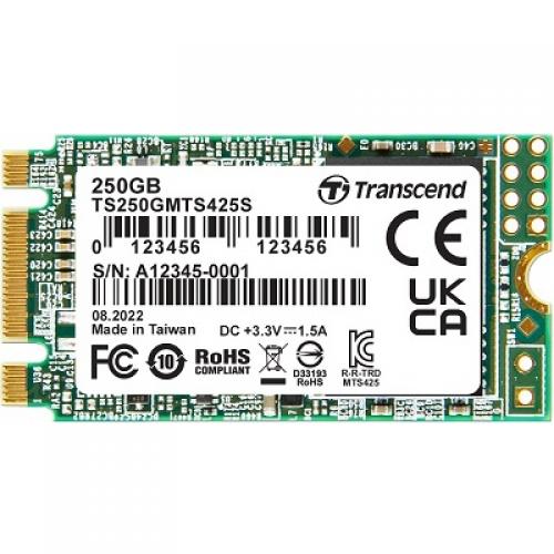 Transcend TS250GMTS425S 内蔵SSD 425S SATA-III 6Gb/s M.2 Type 2242 250GB