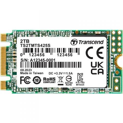 Transcend TS2TMTS425S 内蔵SSD 425S SATA-III 6Gb/s M.2 Type 2242 2結核症