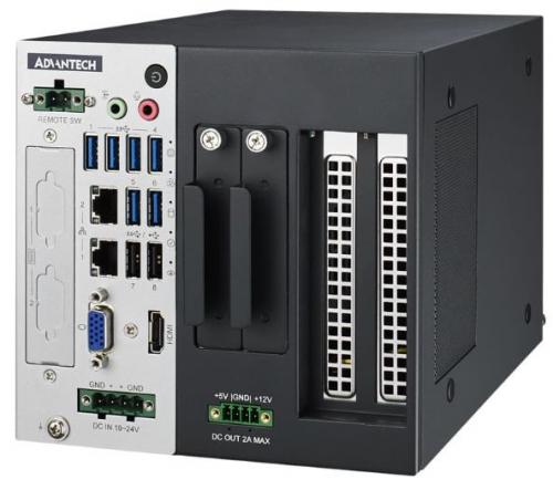 アドバンテック QIPC-220B20-J566 Win IoT LTSC 2021(日本語版)/Intel 第12世代Core i5シリーズ対応、コンパクト産業用コンピュータ (拡張スロット x 2)（Core i5、メモリ:16GB、SSD:256GB）