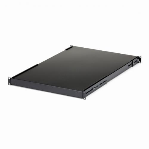 StarTech.com ADJSHELFHD サーバーラック棚板/1U/耐荷重150kg/奥行き700mm/取付奥行き495～974mm/19インチラック対応