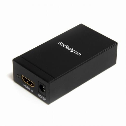 StarTech.com HDMI2DP HDMI/DVI-DisplayPortアクティブコンバーターHDMI入力-DP/ディスプレイポート出力変換アダプタ