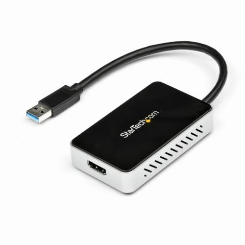 StarTech.com USB32HDEH USB3.0-HDMI変換アダプタ(USBポートx1付き)外付けディスプレイ増設アダプタUSB3.0A(オス)-HDMI(メス)1920x1200/1080p