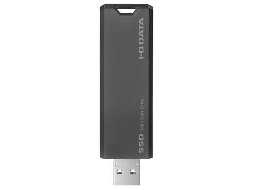 I-O DATA SSPS-US1GR USB3.2 Gen2対応 スティックSSD 1TB グレー×ブラック