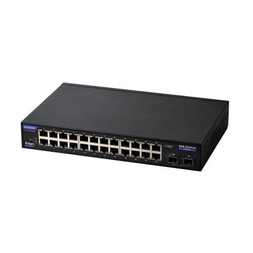 ELECOM EHB-SG2C24 法人向けスイッチングこしき/WEBかっこ良い/Giga/24界面/3年引き受ける
