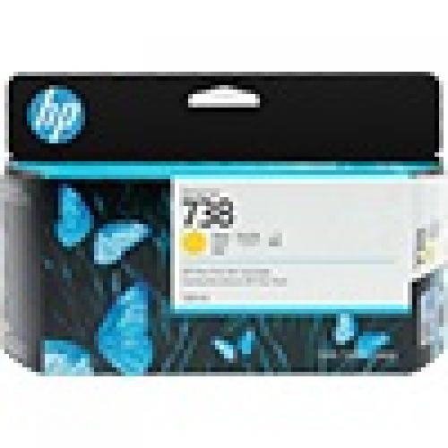 日本HP 498N7A HP738インキ薬莢 黄色 130ml
