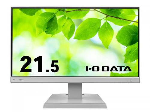 I-O DATA LCD-A221DW ワイド液晶ディスプレイ 21.5型/1920×1080/アナログRGB、HDMI/ホワイト/スピーカー：あり/よりサステナブルなディスプレイへ/「5年保証」「無輝点保証」3辺フレームレス