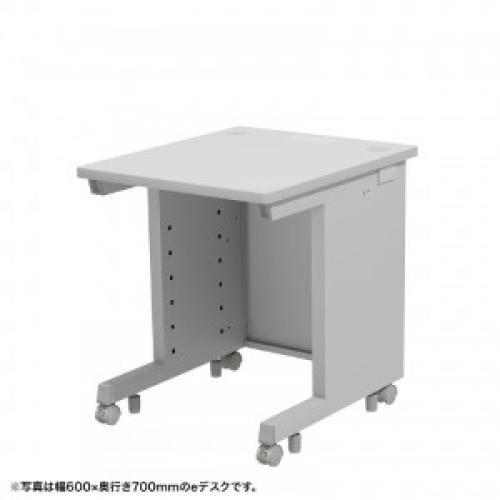 サンワサプライ ED-SK6065GY eデスク（グレー） W600&times;D650&times;H700【受注生産品】｜ISダイレクト店
