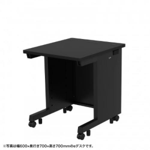 サンワサプライ ED-SK6560BK72 eデスク(ブラック) W650×D600×H720【受注生産品】|ISダイレクト店