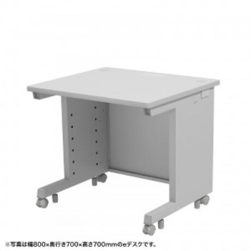 サンワサプライ ED-SK7560GY72 eデスク（グレー） W750&times;D600&times;H720【受注生産品】｜ISダイレクト店 32,677円