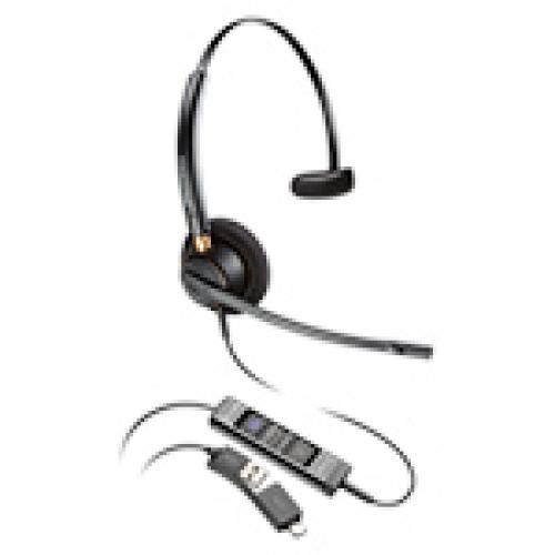 日本HP 783R1AA Poly EncorePro 515 USB-A+ USB-C 変換アダプタ付 片耳 有線モデル ノイズキャンセリングマイク搭載 Microsoft Teams認定モデル