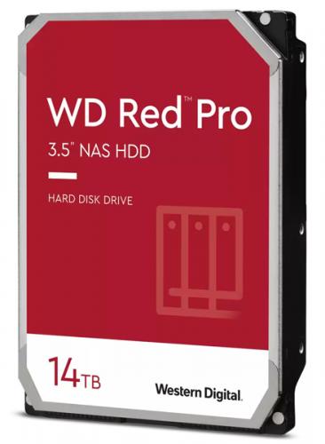 WesternDigital 0718037-899633 WD Red Pro 内蔵HDD 3.5in 14結核症 SATA6Gb/s 5年引きうける WD142KFGX