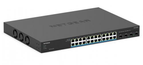 NETGEAR MS324TXUP-100JPS Ultra60 PoE++相応う (720W) 2.5G/1G 24界面 SFP+拡張スロット×4 適用業務＆クラウドスマートスイッチ