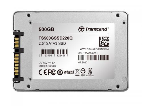 Transcend TS500GSSD220Q 500GB 2.5 SSD SATA3