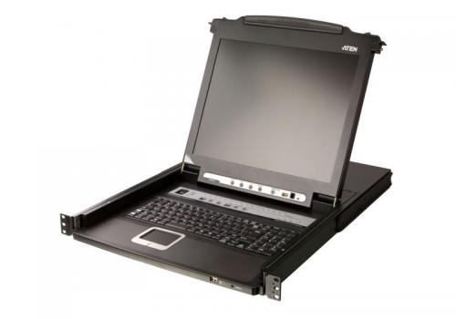 ATEN CL5716MWJJS 17.3inLCD一体型16界面KVMドロワー/盛りだくさん固定ディスク相応う/遊撃手軌跡