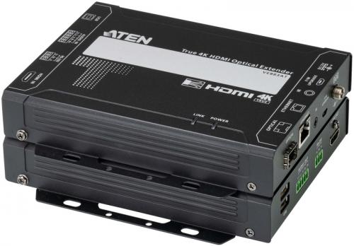 ATEN VE883AK2 光ファイバーHDMIエクステンダー（True 4K対応） シングルモード