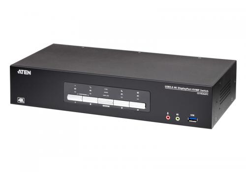 ATEN CS1924ATC 4ポート USB3.0 4K DisplayPort シームレスKVMPスイッチ｜ISダイレクト店