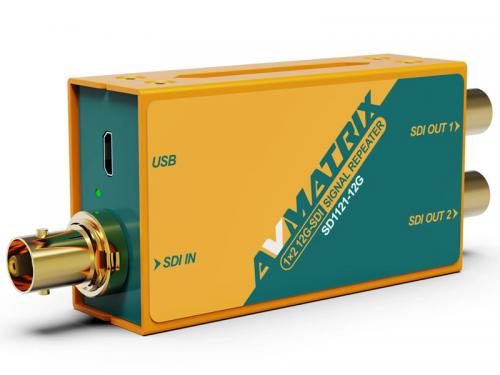 ADTECHNO SD1121-12G リクロック搭載12G-SDI 2分配器｜ISダイレクト店