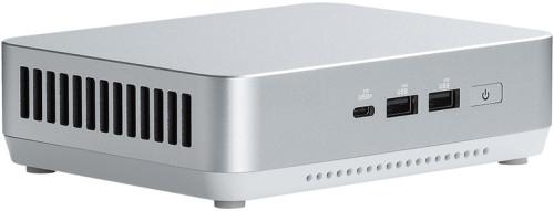 【法人様宛制限事項】ASUS RNUC14RVSU700000I 第14時人 Core Ultra 7 155H積み上げる 小型マイコン 軽銀筐体真似形（記憶装置なし/記憶装置なし/ODDなし/osなし）