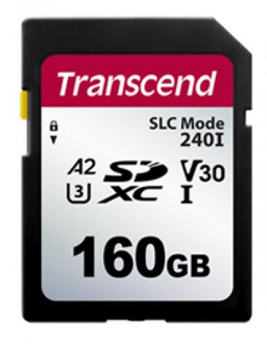 トランセンド TS160GSDC240I 法人向け御勤め用実業用インダストリアル生産物 160GB SD SLC ModeWide-Temp. UHS-IV30 A2 TLC
