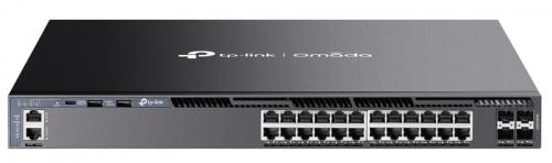 TP-LINK SG6428X(UN) Omada ギガビットポート×24 / 10G拡張スロット×4 スタッカブルL3マネージスイッチ