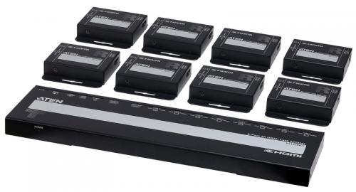 ATEN VS1828KIT 8 Port 4K HDMI 分かちあう取りひろげる器仕掛ける