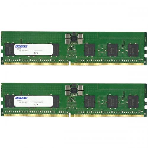 ADTEC ADS5600N-E32GDBW DDR5-5600 SO-DIMM ECC 32GB×2枚 2Rx8