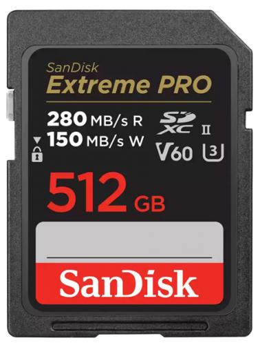 SanDisk SDSDXEP-512G-JNJIP SanDisk Extreme PRO UHS-II V60 512GB