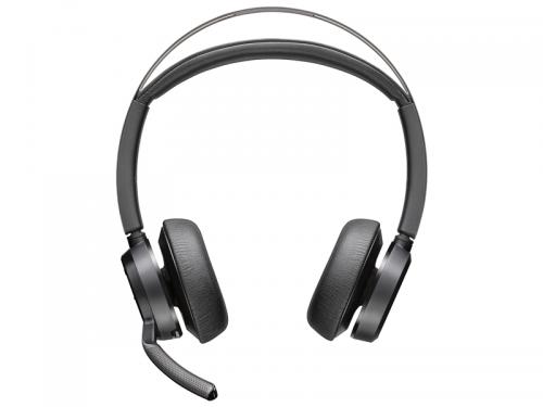 日本HP 9T9J3AA#AC3 Poly Voyager Focus 2 USB-Cドングル付 +USB-A変換アダプタ付 両耳 ワイヤレスモデル ノイズキャンセリングマイク搭載