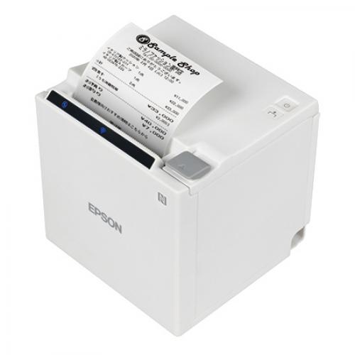 EPSON TM302-613W 受け取り証書印刷人/標準尺度ひな形/80粍・58粍/USB・有線ローカルエリアネットワーク・Bluetooth/ワット数同梱/白いこと